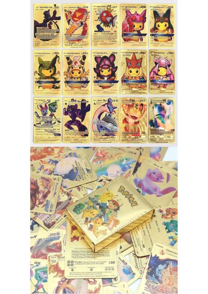 Pokemon Oyun Kartı Tcg Gold Starter Box Pack - 1 Paket (55 Kart) modelleri