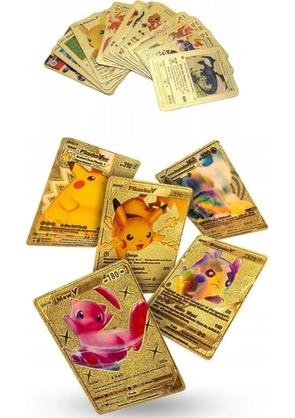 Pokemon Oyun Kartı Tcg Gold Starter Box Pack - 4 Paket (220 Kart)