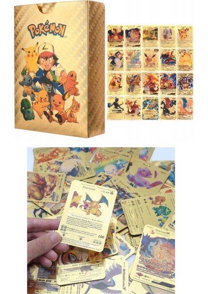 Pokemon Oyun Kartı Tcg Gold Starter Box Pack - 4 Paket (220 Kart)