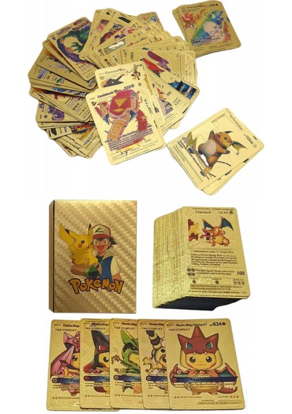 Pokemon Oyun Kartı Tcg Gold Starter Box Pack - 3 Paket (165 Kart)
