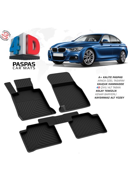 Fa Otomotiv Bmw 3 Serisi F30 4d Havuzlu Paspas 2011 – 2019 Model