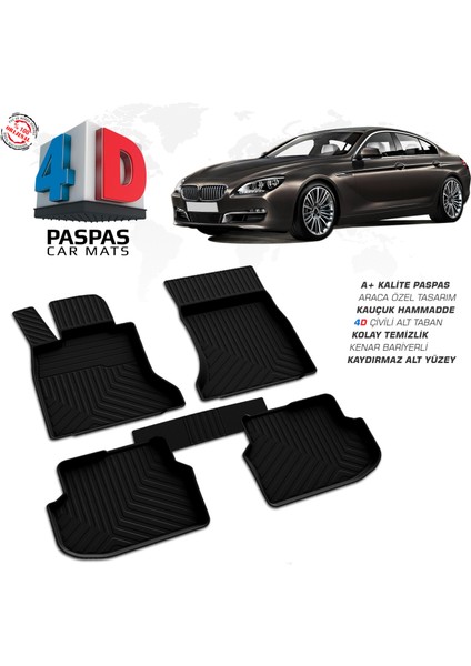 Fa Otomotiv Bmw 6 Serisi F06 4d Havuzlu Paspas 2011 – 2018 Model