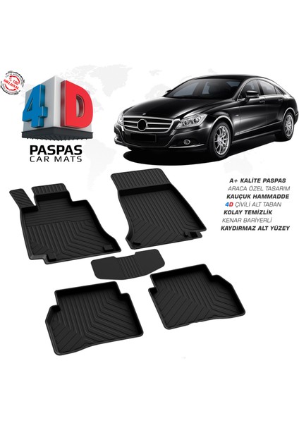 Fa Otomotiv 	mercedes Cls C218 4d Havuzlu Paspas 2010 – 2018 Model