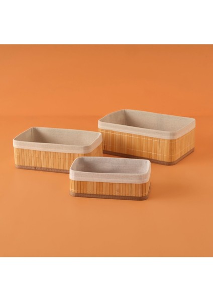 Bres Bambu Düzenleyici Kutu Naturel (29X19 Cm) fiyatları