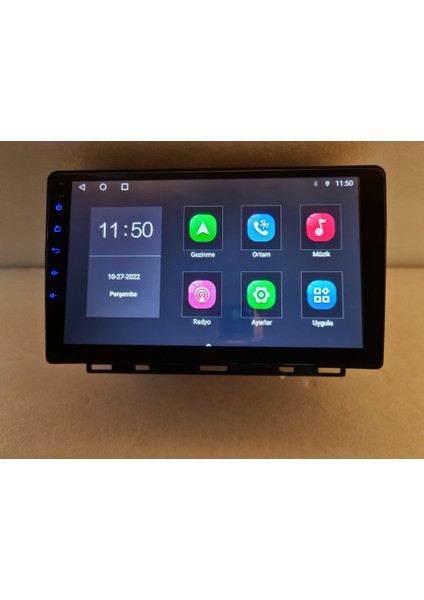 Renault Clio 5（2020-2024 Yıl）android Sürüm 13 Kablosuz Carplay Navigasyon Multimedya 9 Inç Ekran