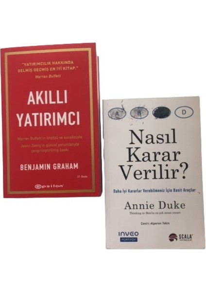 Akıllı Yatırımcı / Nasıl Karar Verılır (2 Set)