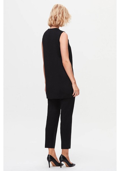 Triko Iç Tunik T25K-6000 Siyah