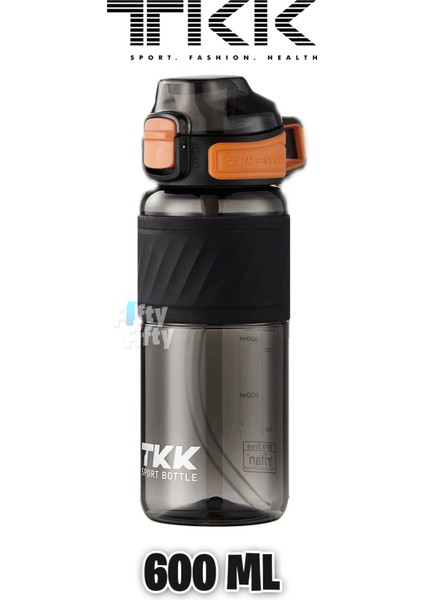 Tkk 600 ml Çift Kullanım Pipetli Tritan Su Matarası fiyatları