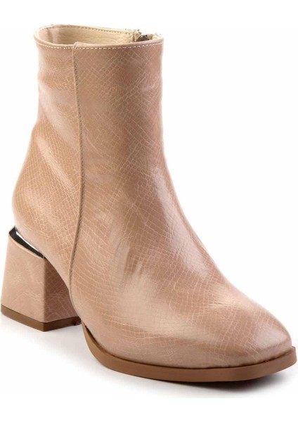 Bej Yılan Kadın Bot & Bootie K02874312007 modelleri