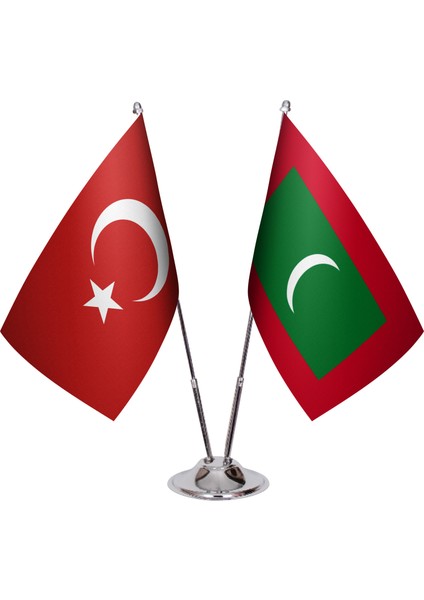 Maldivler Ikili Masa Bayrağı