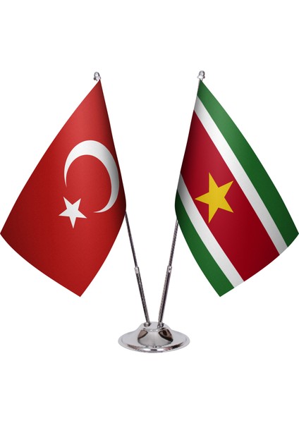 Surinam Ikili Masa Bayrağı