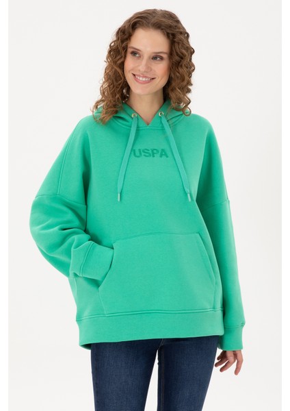 Kadın Koyu Mint Sweatshirt 50292370-VR152