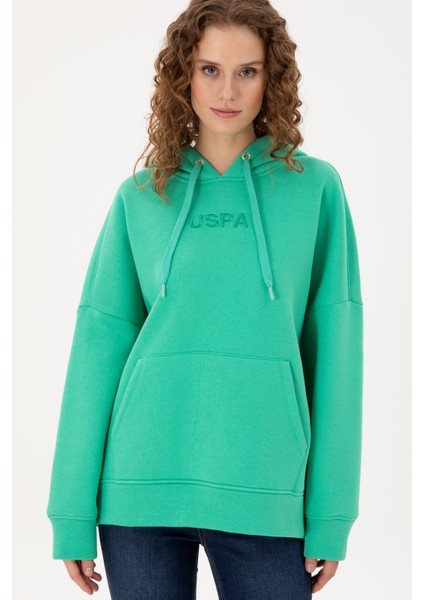 Kadın Koyu Mint Sweatshirt 50292370-VR152