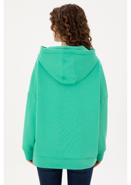 Kadın Koyu Mint Sweatshirt 50292370-VR152