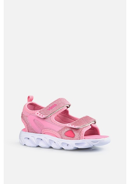 332.F21Y189 Roy Filet Phylon Işıklı Kız Çocuk Sandalet