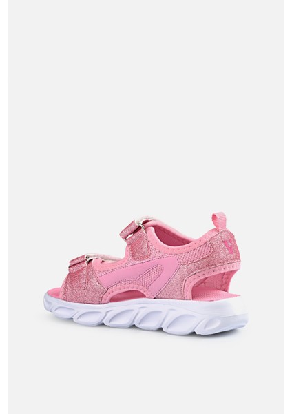 332.F21Y189 Roy Filet Phylon Işıklı Kız Çocuk Sandalet