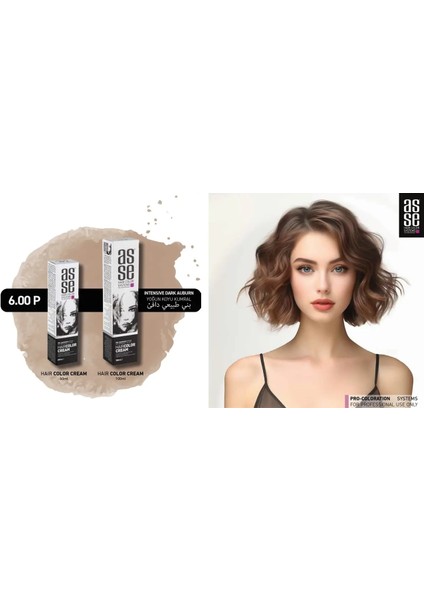 Tüp Boya 60ml. 6-00P Yoğun Koyu Kumral