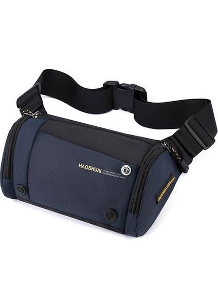 Büyük Kapasiteli Messenger Çanta - Gri (Yurt Dışından)