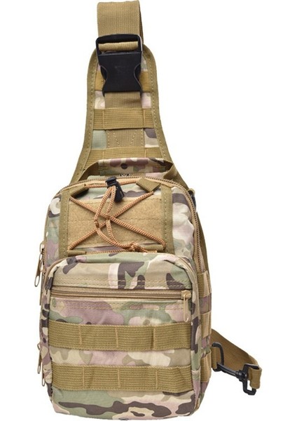 Outdoor Göğüs Paketi: Erkekler Için Taktik Omuz Çantası (Yurt Dışından)
