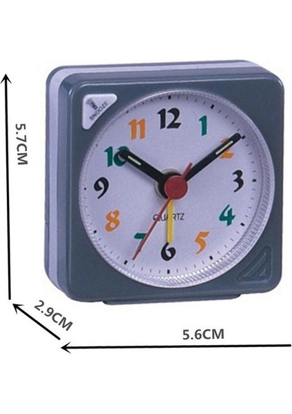 Küçük Saat Degrade Ses Işık Gitme Analog Çalar Saat Mavi (Yurt Dışından) fiyatları