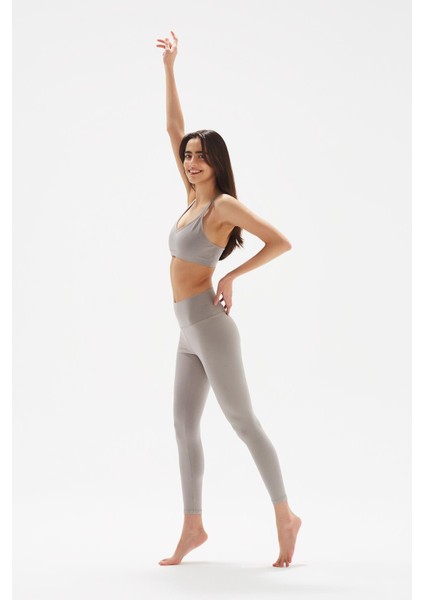 Amber Yüksek Bel Organik Pamuk Toparlayıcı Uzun Tayt 1017 modelleri