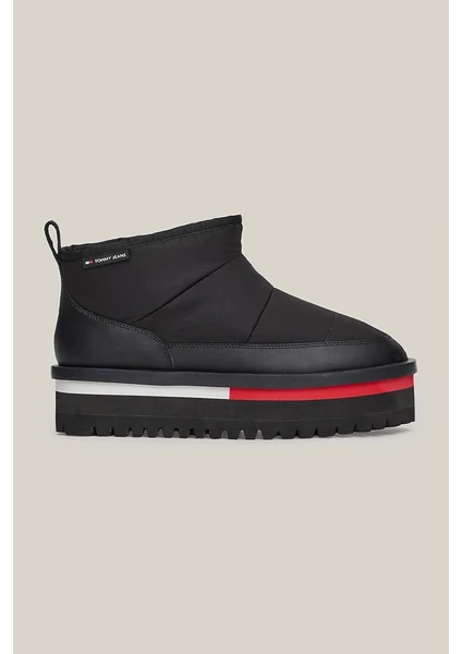 Tommy Hilfiger Tjw Nylon Flatform Boot Wl