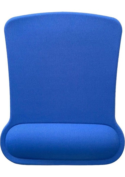 Bilek Destekli Memory Foam Kaymaz Taban Mouse Pad MSP-012 Mavi