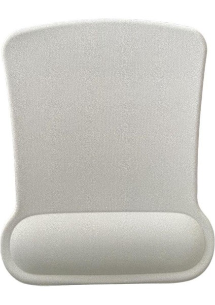 Bilek Destekli Memory Foam Kaymaz Taban Mouse Pad MSP-012 Gri