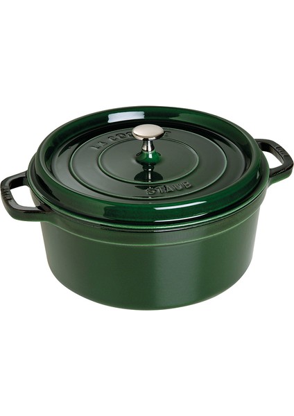 B La Cocotte Döküm Tencere 28 cm Fesleğen Yeşili
