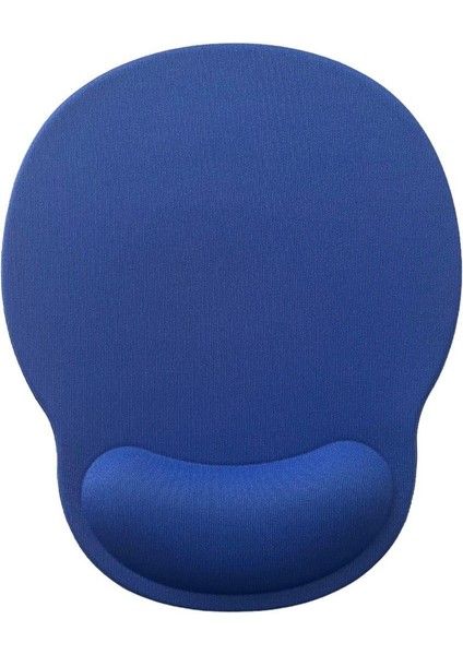 Bilek Destekli Memory Foam Kaymaz Taban Mouse Pad MSP-014 Mavi