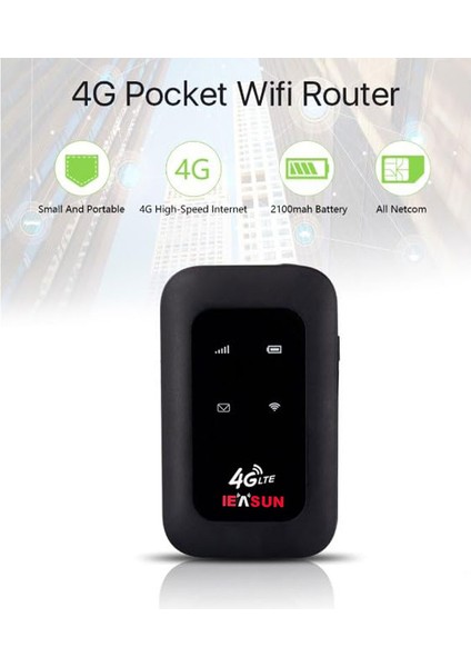 4g Lte Kablosuz Modem Taşınabilir Mobil Wifi Bağlantı Noktası 150 Mbps