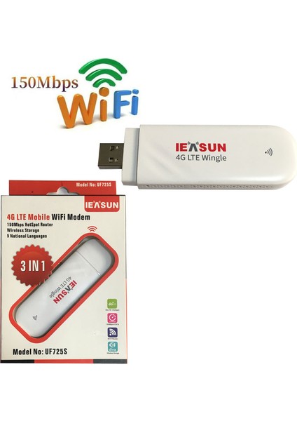 4g Lt Wingle Modem Taşınabilir Mobil Modem 150 Mbps