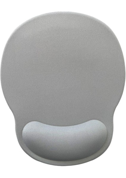 Bilek Destekli Memory Foam Kaymaz Taban Mouse Pad MSP-014 Gri