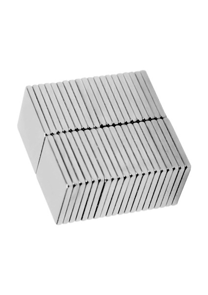 Neodyum Mıknatıs 10 x 10 x 1 Boy 10 mm En 10 mm Kalınlık 1 mm Çok Güçlü Mıknatıs 10 Adet