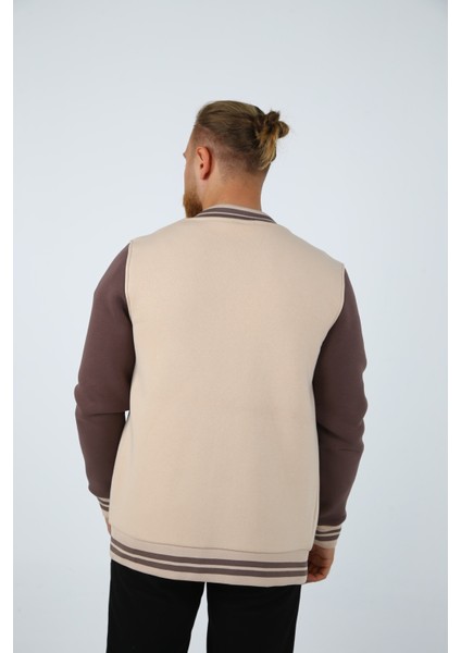 Brg Bej-Kahve Erkek Kolej Regular Fit Ceket BRG90047-0024 fırsatları