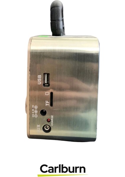 Yüksek Sesli Fiş Priz Şarjlı & Pilli Fm Bluetooth USB Mp3 Aux Tf Sd Dekoratif Nostaljik Radyo