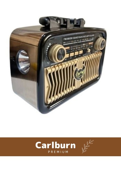 Kaliteli Yüksek Sesli Retro Nostalji Bluetooth Bağlantılı USB Sd Kart Radyo Mp3 Player Müzik Kutusu