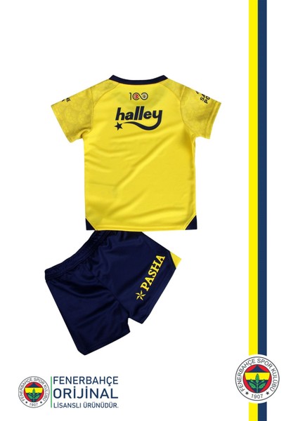 Lisanslı 23-24 Sarı Çocuk Forma Set