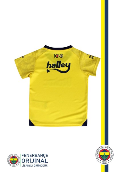 Lisanslı 23-24 Sarı Çocuk Forma Set