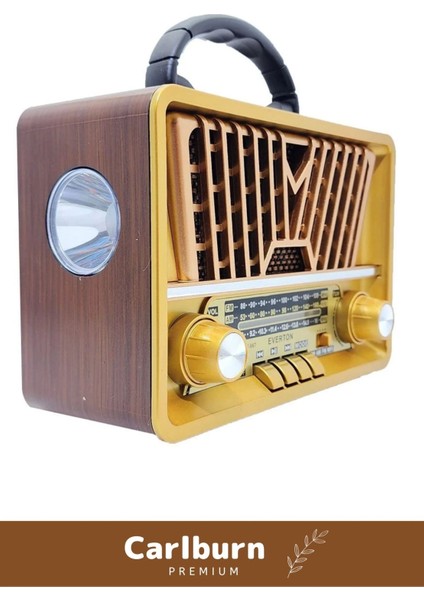 Kaliteli Yüksek Sesli Retro Nostalji Bluetooth Bağlantılı USB Sd Kart Radyo Mp3 Player Müzik Kutusu
