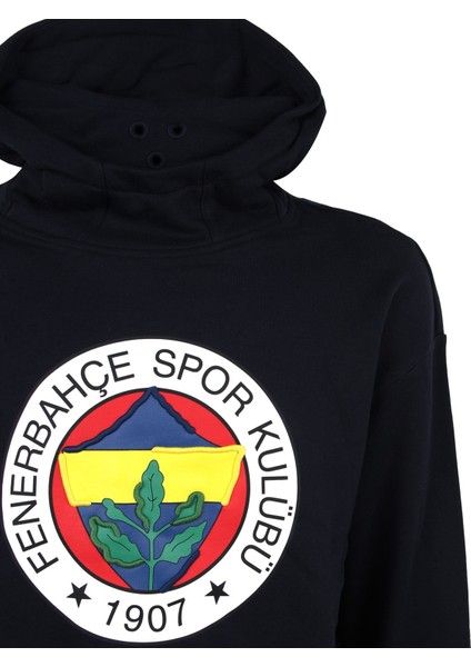 Orijinal Lisanslı Logolu Lacivert Kapüşonlu Sweat Ahşap Kutulu