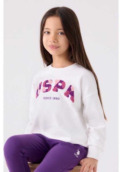 Kız Çocuk Lisanslı Knitted Pattern Alt Üst Eşofman Takımı fiyatları