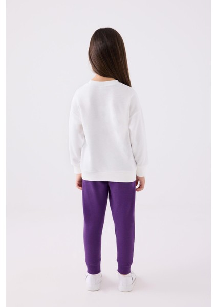 Kız Çocuk Lisanslı Knitted Pattern Alt Üst Eşofman Takımı indirimleri