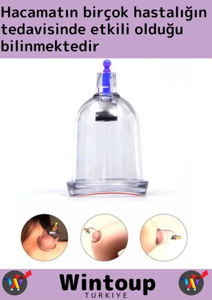 Çatlak Giderici Vakumlu 7 Numara Hacamat Kupası 20 Adet modelleri