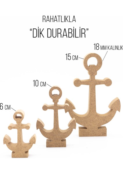 Çapa Takım Dik Durabilen Ahşap Figür Oyuncak .okul Öncesi Etkinlik. Çocuklar Için Ahşap Boyama modelleri