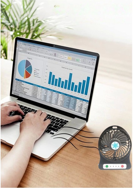 Mini Taşınabilir Portatif Fan 3 Kademeli El Fanı Ofis Ev Gündelik Kullanım modelleri