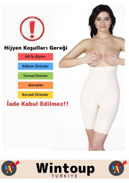 Özel Model Sıkılaştırıcı Toparlayıcı Beden Daraltıcı Lazer Kesim Gögüs Altı Body Korse Ten L/xl fırsatları