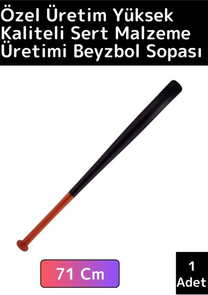 Özel Tasarım Yüksek Kaliteli Kırılmaz Hassas Kavrama Dayanıklı Ahşap Baseboll Beyzbol Sopası 71 cm