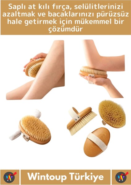 Özel Üretim Doğal Yumuşak Vücut Masajı Etkili Saplı At Kılı Banyo Duş Fırçası fiyatları
