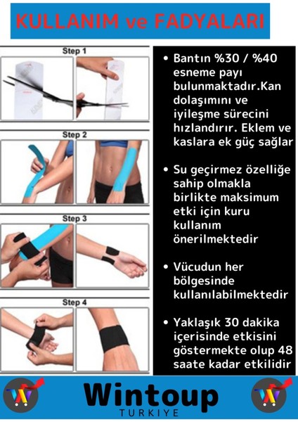 Hızlı Etkili Büyük Boy Kas Bel Bacak Kol Boyun Sırt Omuz Karın Kalça Rehabilitasyon Bandı Mavi modelleri